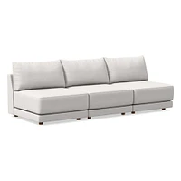 Melbourne Modular Armless Sofa (66"–99") | West Elm