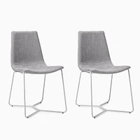 Slope Dining Chair (Set of 2) - Clearance | West Elm