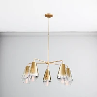 Sculptural -Light Geo Chandelier | West Elm