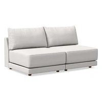 Melbourne Modular Armless Sofa (66"–99") | West Elm