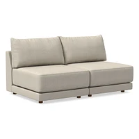 Melbourne Modular Armless Sofa (66"–99") | West Elm