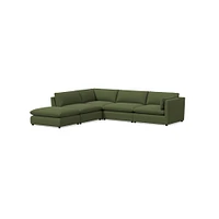 Hampton Piece Chaise Sectional | Sofa With West Elm