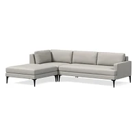 Andes 3 Piece Chaise Sectional | Sofa With West Elm