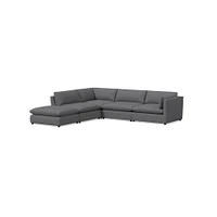 Hampton Piece Chaise Sectional | Sofa With West Elm