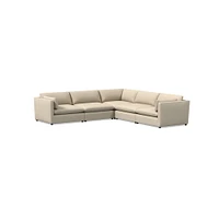 Hampton 5 Piece L-Shaped Sectional | Sofa With Chaise West Elm