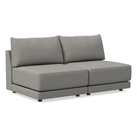 Melbourne Modular Armless Sofa (66"–99") | West Elm