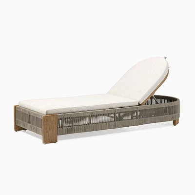 Porto Outdoor Chaise Lounge | West Elm