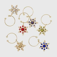 Joanna Buchanan Snowflake Wine Charms | West Elm