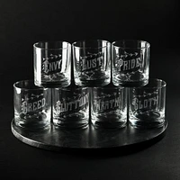 Love & Victory Seven Deadly Sins Glasses (Set of 7) | West Elm