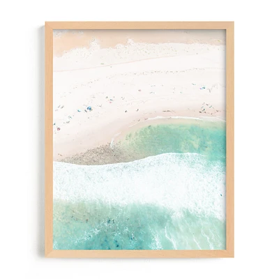 Wave Shapes Framed Wall Art by Minted for West Elm |