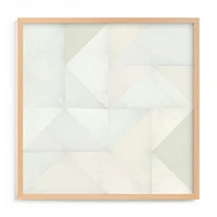 Quilt Block 01 Framed Wall Art by Minted for West Elm | West Elm