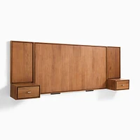 Ericsson Floating Headboard w/ Nightstands | West Elm