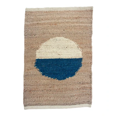 Leah Singh Margeaux Circle Jute Rug | West Elm