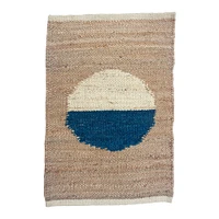 Leah Singh Margeaux Circle Jute Rug | West Elm