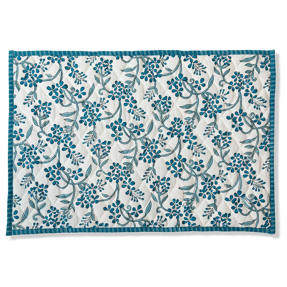 Furbish Studio Block Print Quilted Placemat (Set of 4) | West Elm