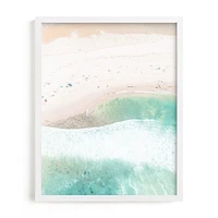 Wave Shapes Framed Wall Art by Minted for West Elm |