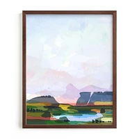 Pink Summer Haze Framed Wall Art by Minted for West Elm |