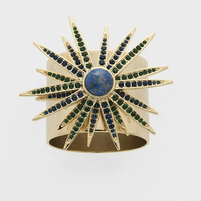 Joanna Buchanan Starburst Napkin Rings (Set of 2) | West Elm