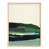 "Spring Seascape" Framed Wall Art by Minted for West Elm |