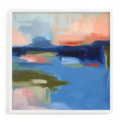 Out Of The Blue Framed Wall Art by Minted for West Elm |