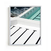 Stripes Coastal Framed Wall Art by Minted for West Elm |