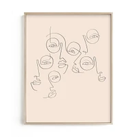Lunettes Framed Wall Art by Minted for West Elm |