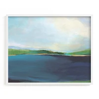 Lakeview Framed Wall Art by Minted for West Elm |