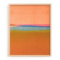 Horizons Framed Wall Art by Minted for West Elm |