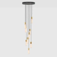 Tala Basalt 9-Light Pendant | West Elm