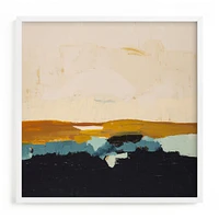 Yellow Seascape Framed Wall Art by Minted for West Elm |