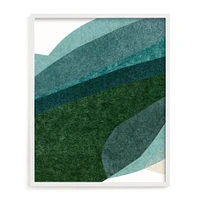 "Rippling Fields" Framed Art by Minted for West Elm |