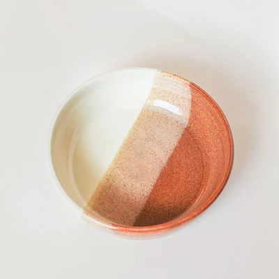 Keraclay Tri-Color Amber Plate | West Elm