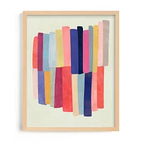 Barred Framed Wall Art by Minted for West Elm |