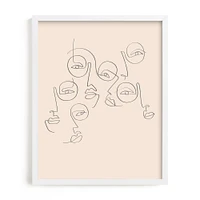 Lunettes Framed Wall Art by Minted for West Elm |