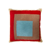 Leah Singh Renzo Squares Pillow Cover | West Elm