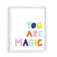 You Are Magic Framed Wall Art by Minted for West Elm |