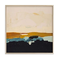 Yellow Seascape Framed Wall Art by Minted for West Elm |