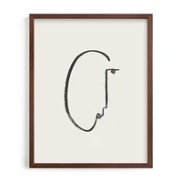Face Study I Framed Wall Art by Minted for West Elm |