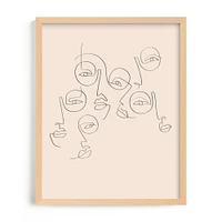 Lunettes Framed Wall Art by Minted for West Elm |