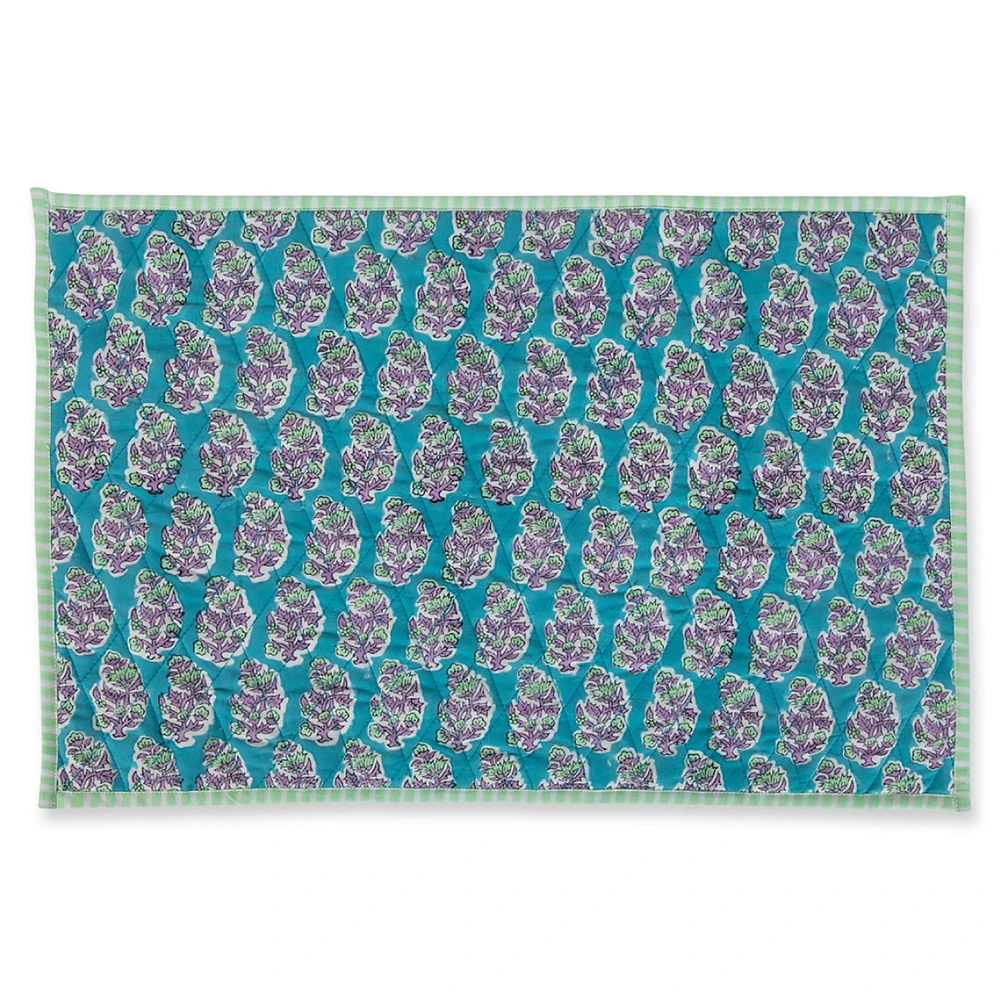 Furbish Studio Block Print Quilted Placemat (Set of 4) | West Elm