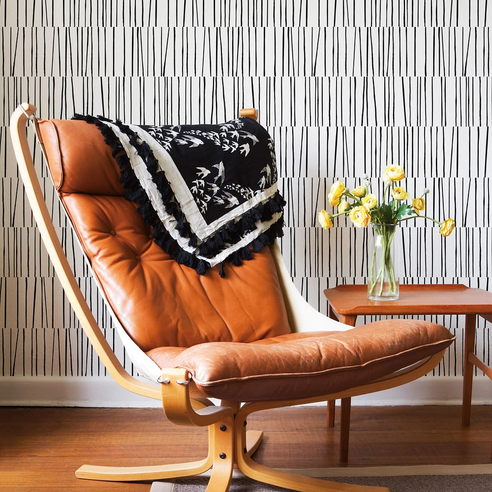 Shift Wallpaper by Bobby Berk for Tempaper | West Elm