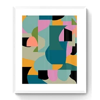 Abstract Collage 12 Framed Wall Art by Beth Vassalo | West Elm