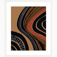 Mocha Framed Wall Art by Walker Noble | West Elm