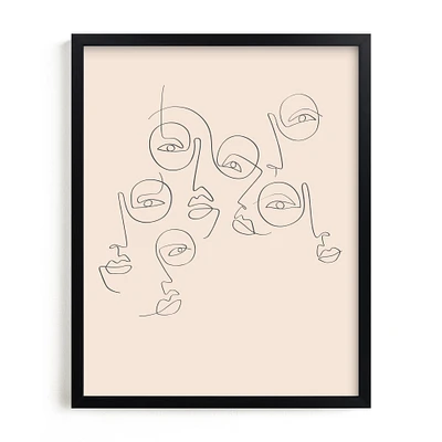 Lunettes Framed Wall Art by Minted for West Elm |