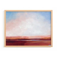 Limited Edition "Canyon Blue" Framed Wall Art by Minted For West Elm |