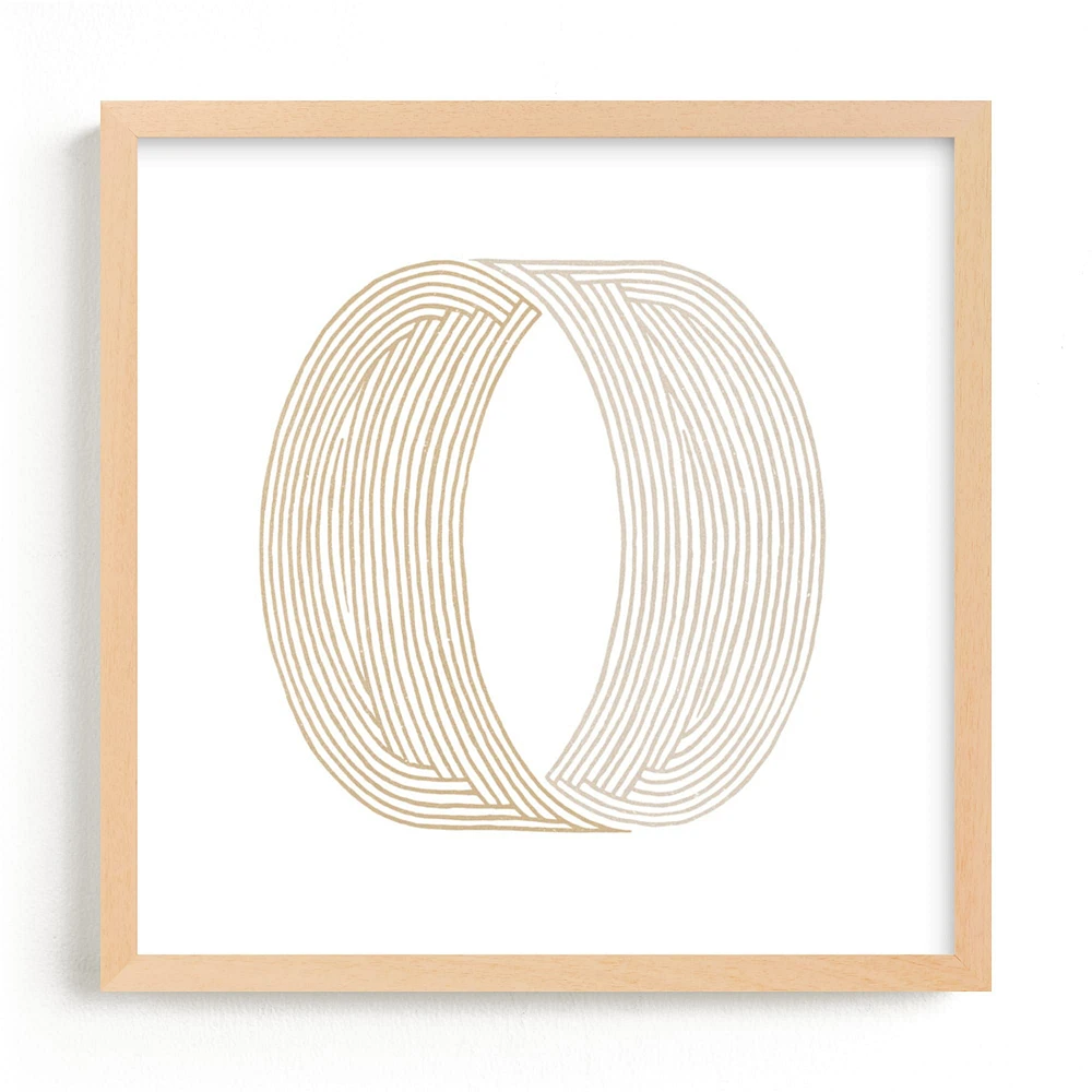 Thumbprint Framed Wall Art by Minted for West Elm |