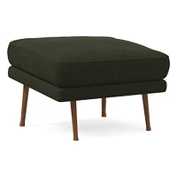 Lucia Ottoman - Wood Legs | West Elm