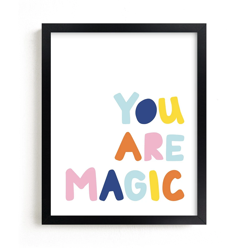 You Are Magic Framed Wall Art by Minted for West Elm |