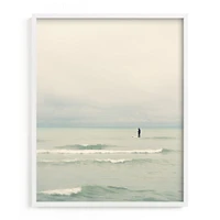 Paddleboard Solitude Framed Wall Art by Minted for West Elm |