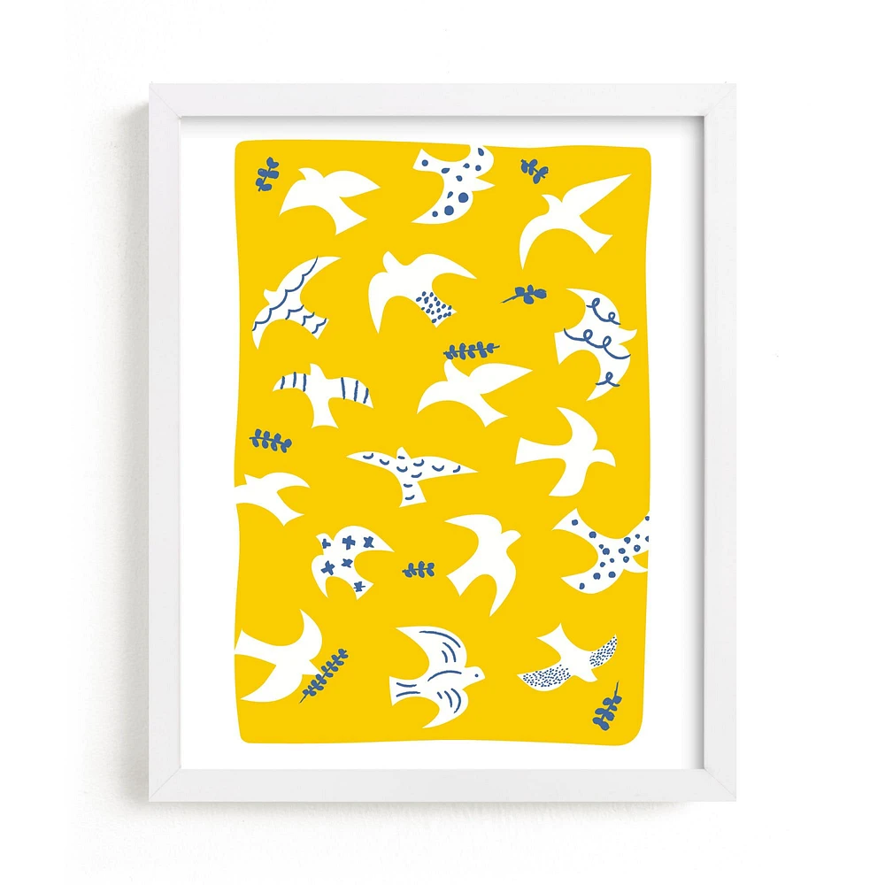 Taking Flight Framed Wall Art by Minted for West Elm |